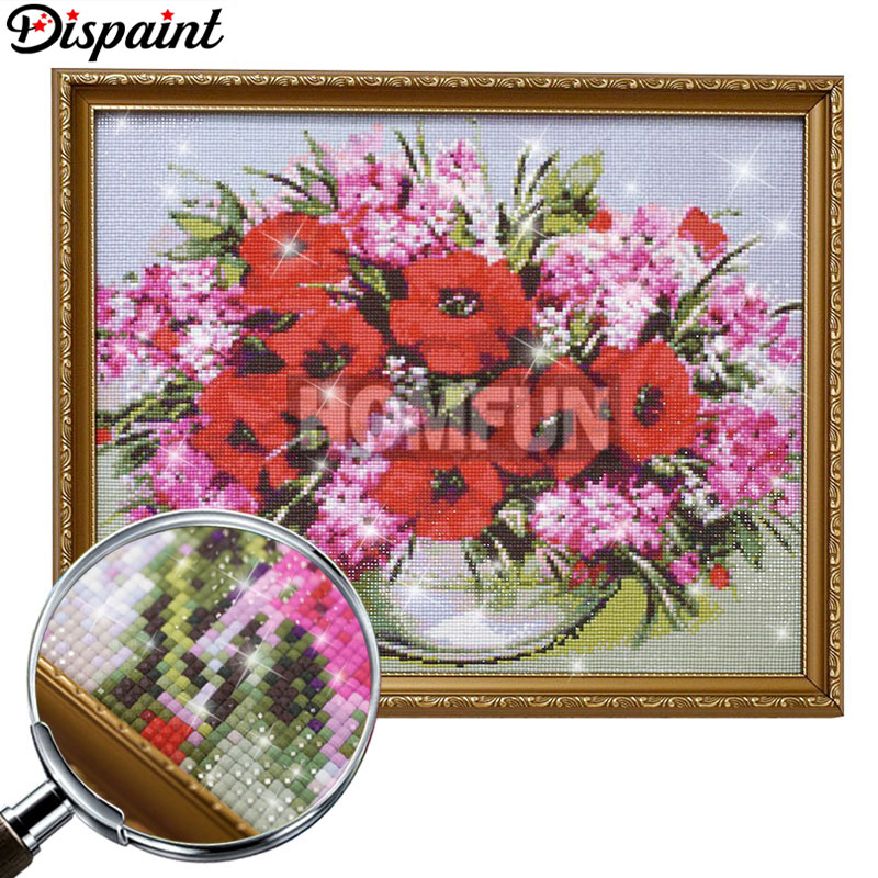 Dispaint Full Square/Round Dri - Embroidery Yellow Flower ulasan dan harga