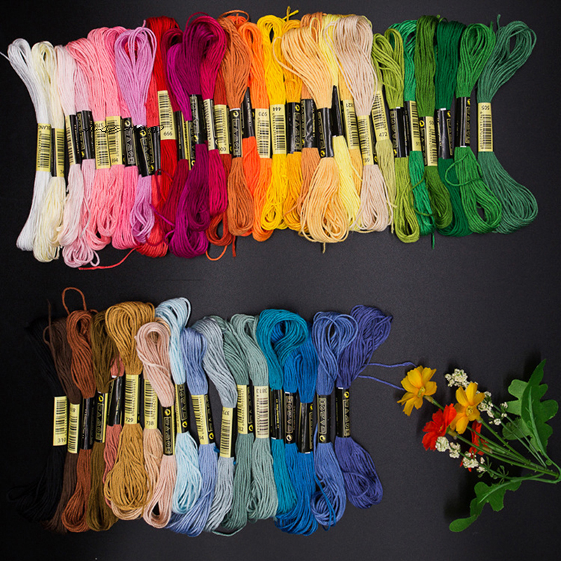 24/100/50 Multicolor Cross Sti - Embroidery Kit ulasan dan harga