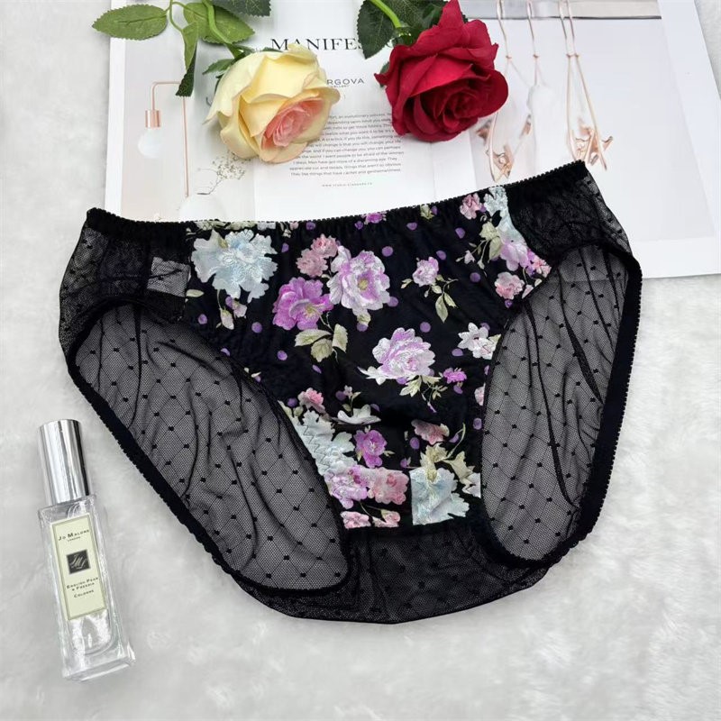 Man's Flower Embroidery Sexy P - Embroidery Bag ulasan dan harga