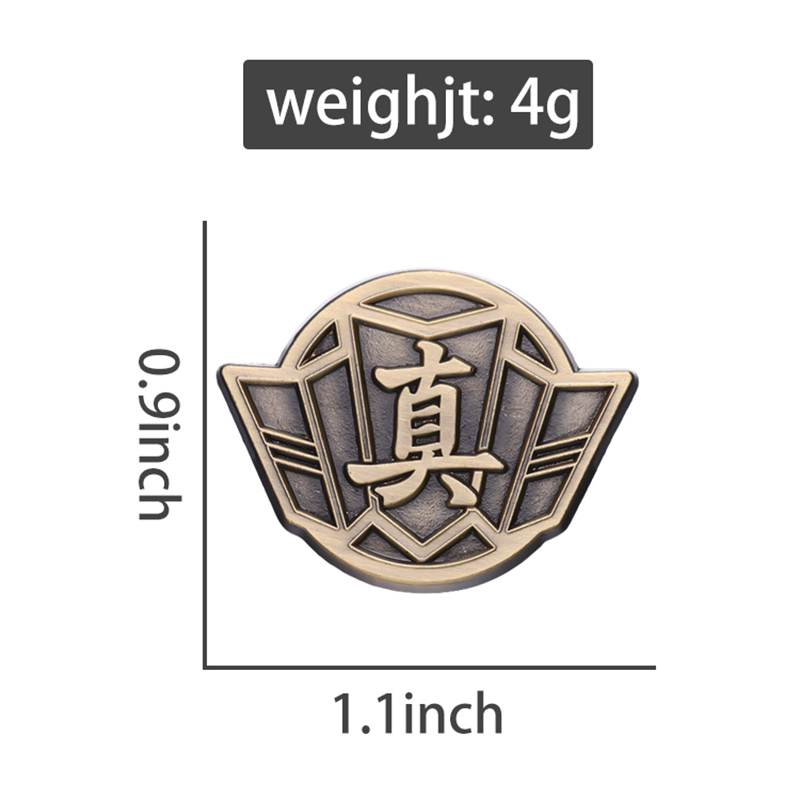 Yakuza Goro Majima Enamel Pins - Embroidery Logo ulasan dan harga