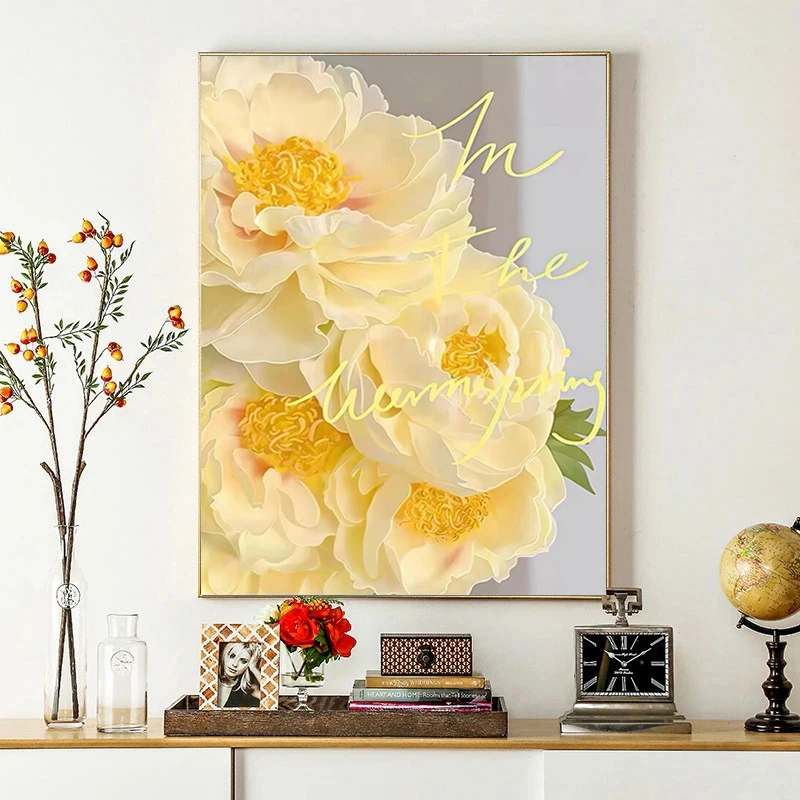 Yellow Flowers 5D Diamond Pain - Embroidery Yellow Flower ulasan dan harga