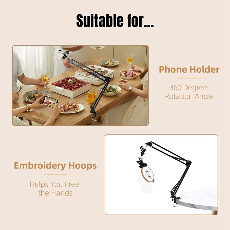 embroidery stand Embroidery Ho - Embroidery Hoop Stand ulasan dan harga