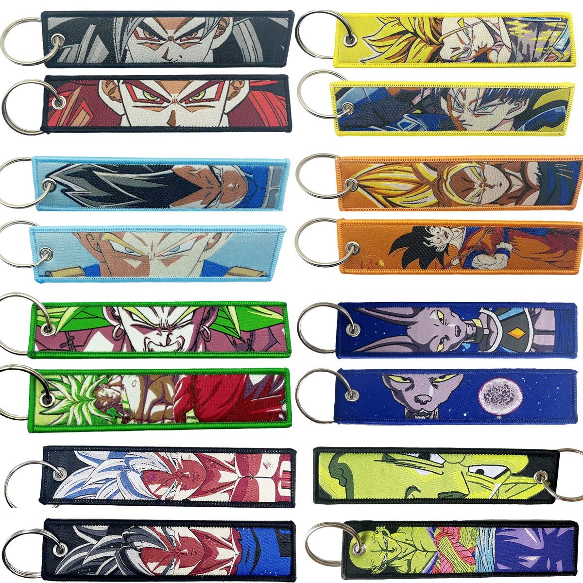 Dragon Ball Embroidery Keychai - Embroidery Ring ulasan dan harga