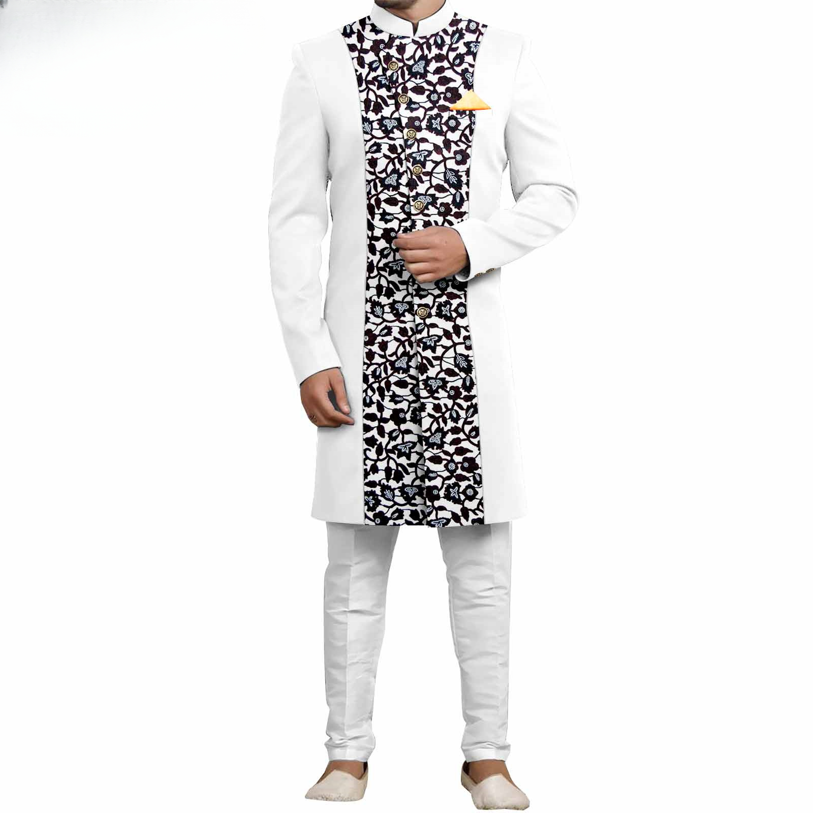 Men`s Suit Slim Fit Embroidery - Embroidery Outfit ulasan dan harga