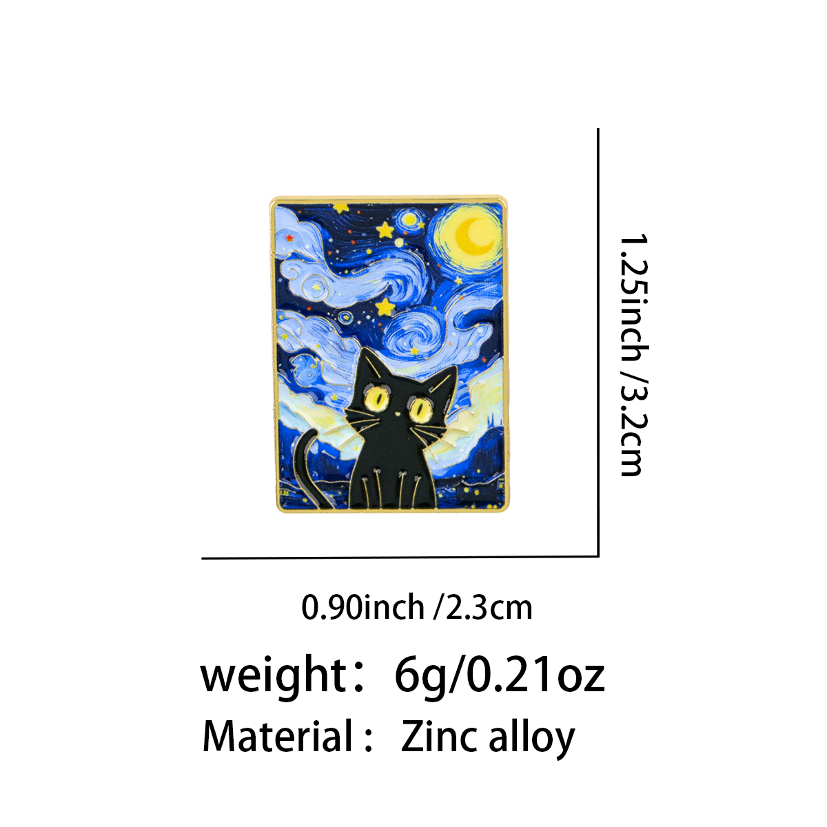 Starry Night by Van Gogh Blank - Embroidery Outfit ulasan dan harga