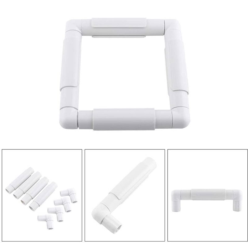 Square Embroidery Frame Rectan - Stitch Marker Ring ulasan dan harga