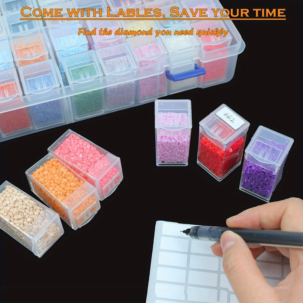 Square Plastic Diamond Paintin - Embroidery Painting ulasan dan harga