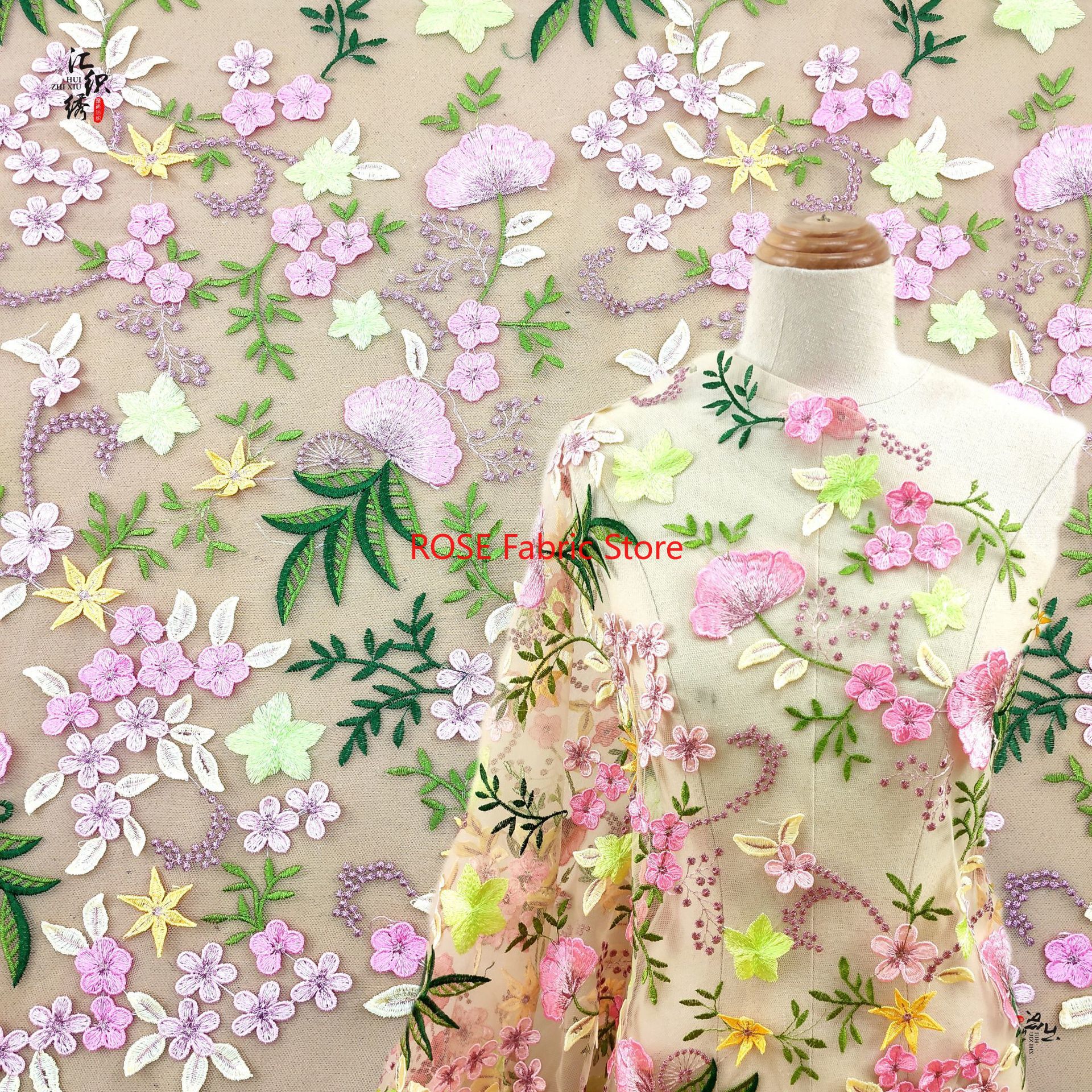 25 Colors Beautiful  Pretty Pi - Embroidery Garden ulasan dan harga