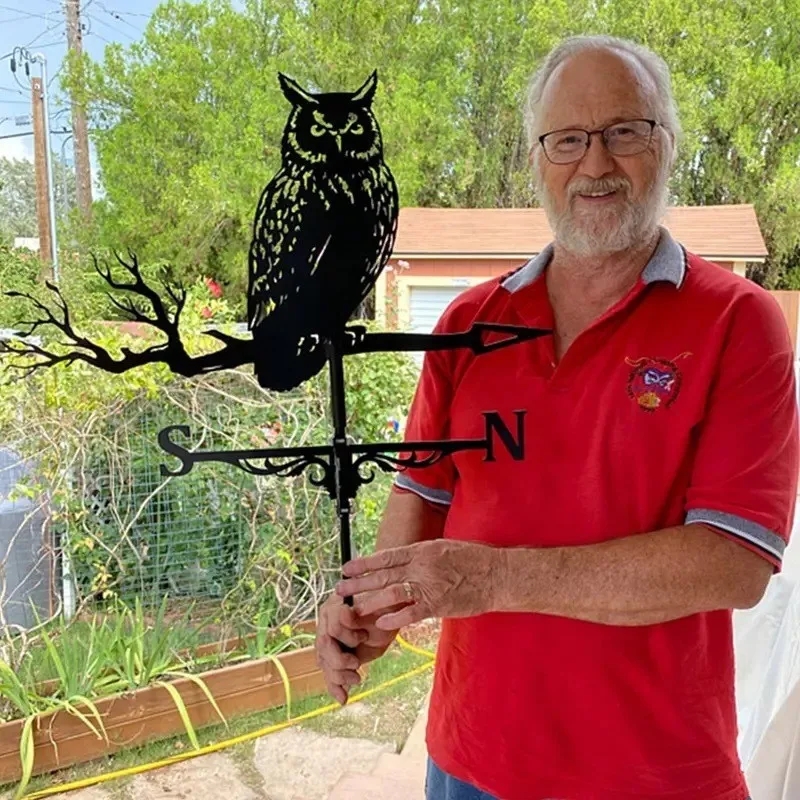 Owl Vane, Simulation Art, Home - Embroidery Garden ulasan dan harga