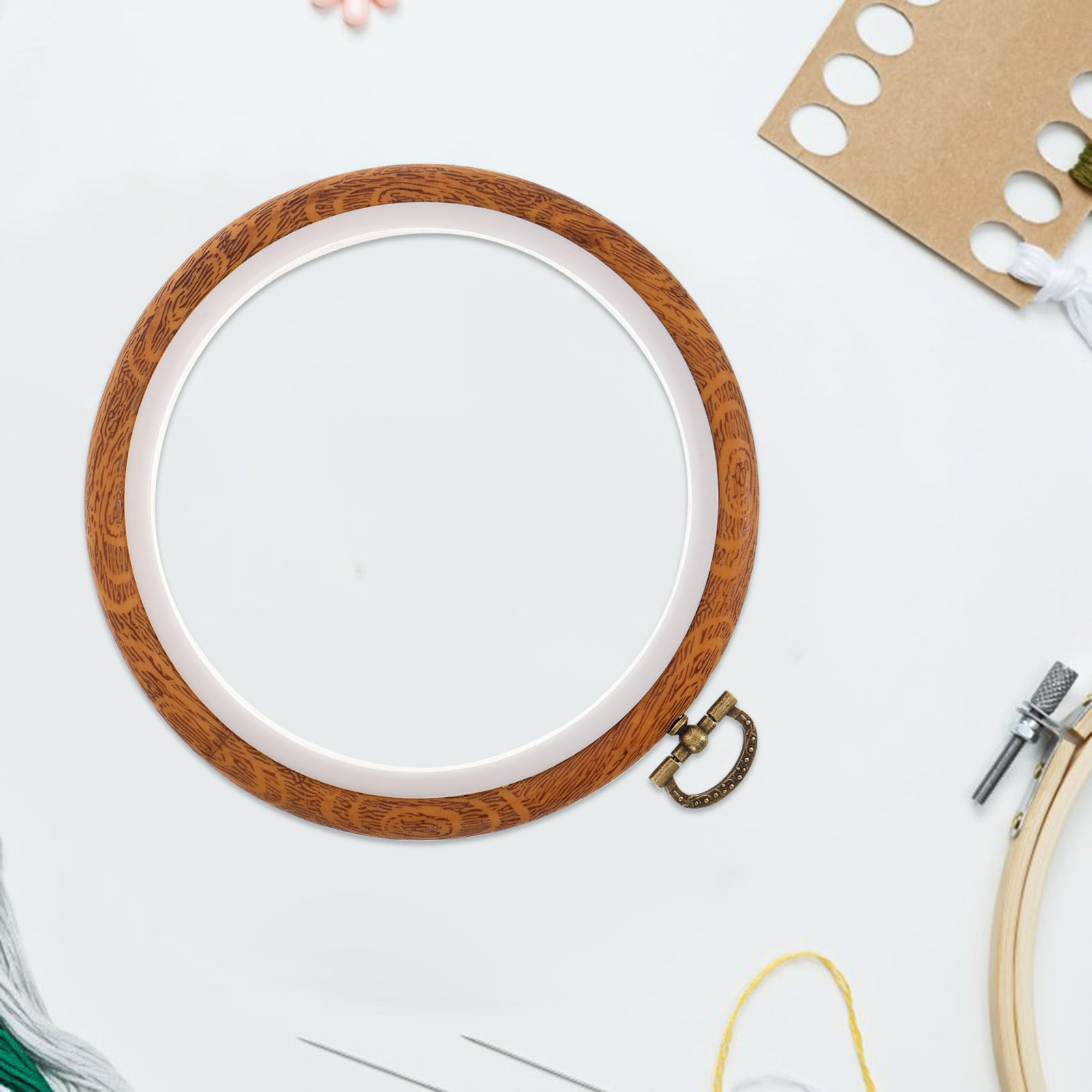 10Pcs Embroidery Hoops Cross S - Embroidery Hoop Stand ulasan dan harga