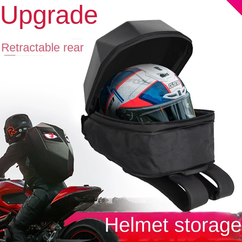 Led Riding Backpack Men Motorc - Embroidery Bag ulasan dan harga
