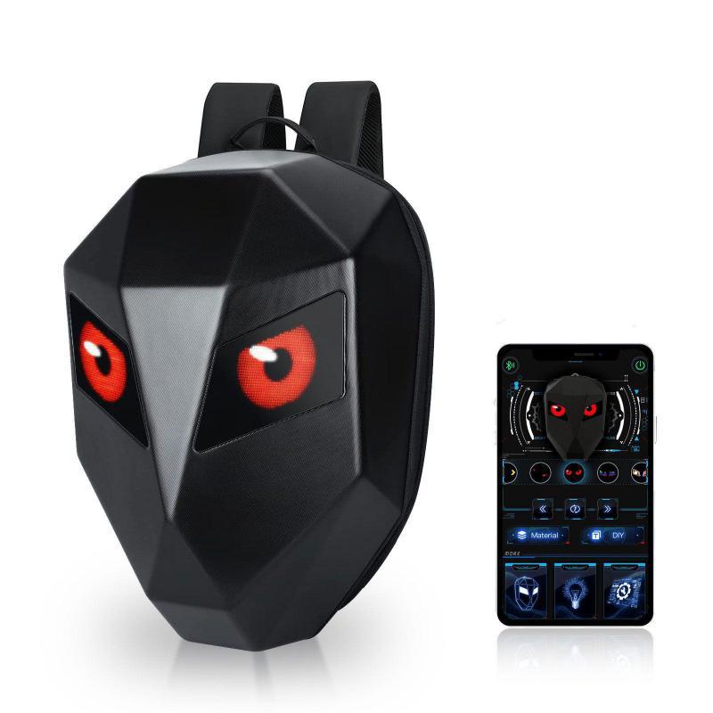 Led Riding Backpack Men Motorc - Embroidery Bag ulasan dan harga