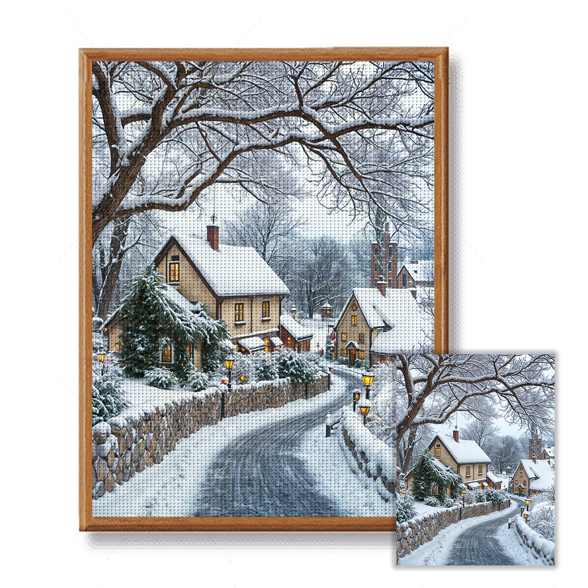 ZUOANLF DIY Cross Stitch Kit 3 - Embroidery Meaning ulasan dan harga