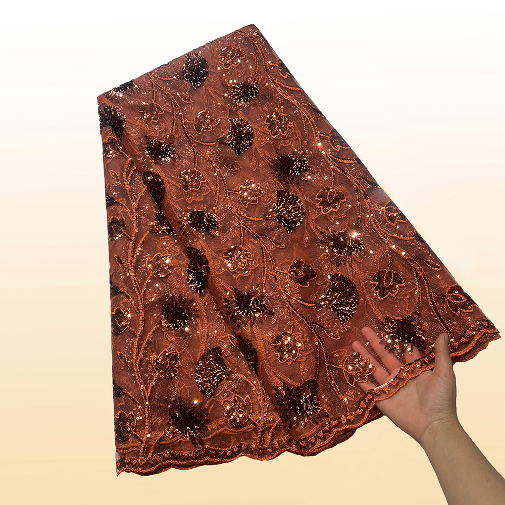 LACE French Lace Fabrics 5 Yar - Embroidery Jersey ulasan dan harga