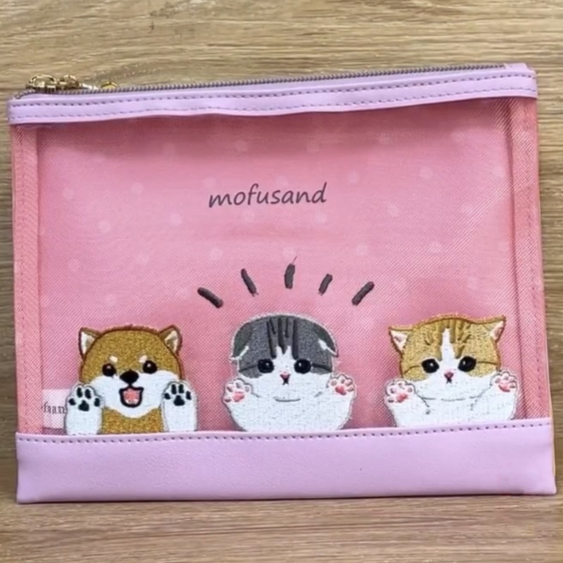 Mofusand Cute Cartoon Embroide - Embroidery Bag ulasan dan harga