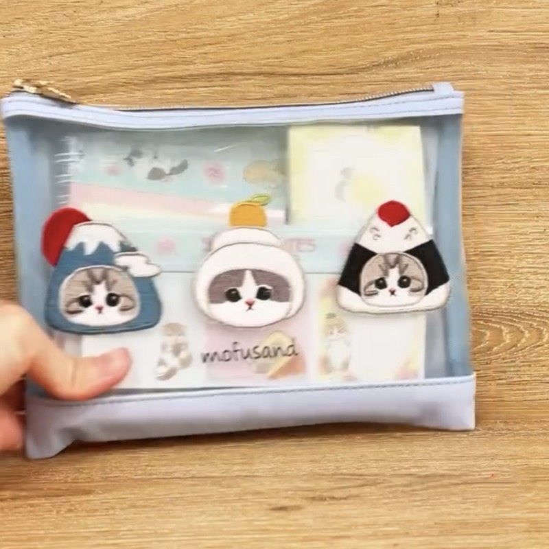 Mofusand Cute Cartoon Embroide - Embroidery Bag ulasan dan harga