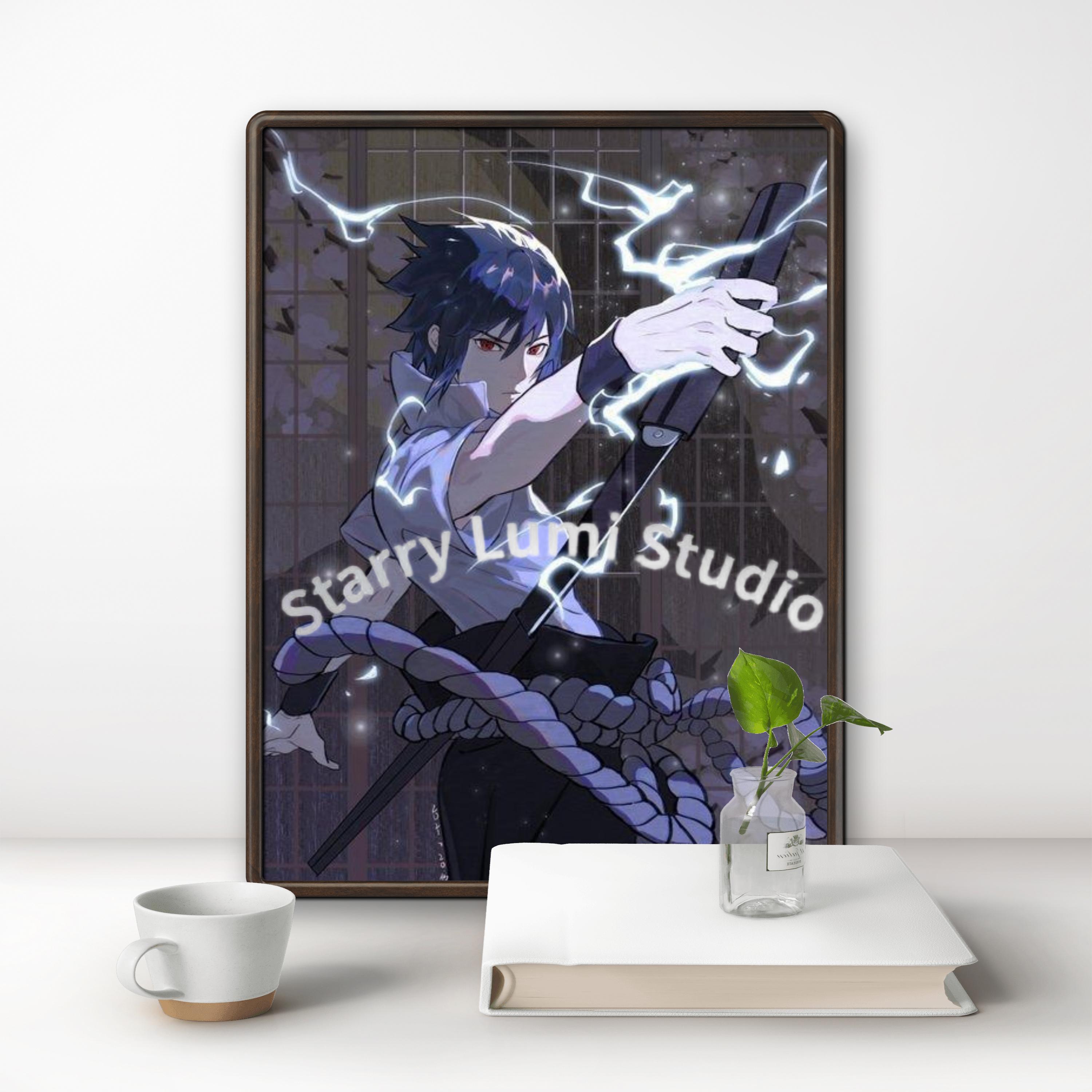 Naruto Uchiha Sasuke 5D DIY Di - Embroidery Painting ulasan dan harga