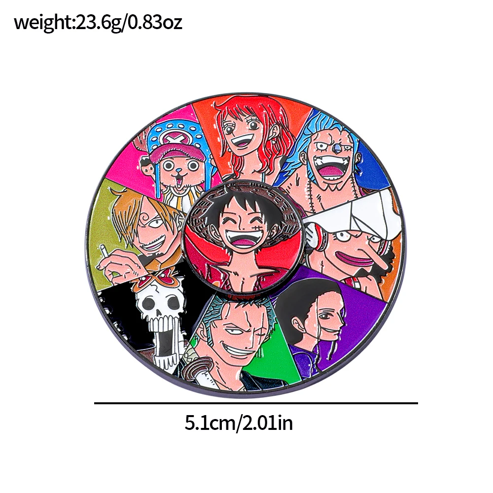 3 Pcs Anime One Piece Brooch L - Embroidery Outfit ulasan dan harga